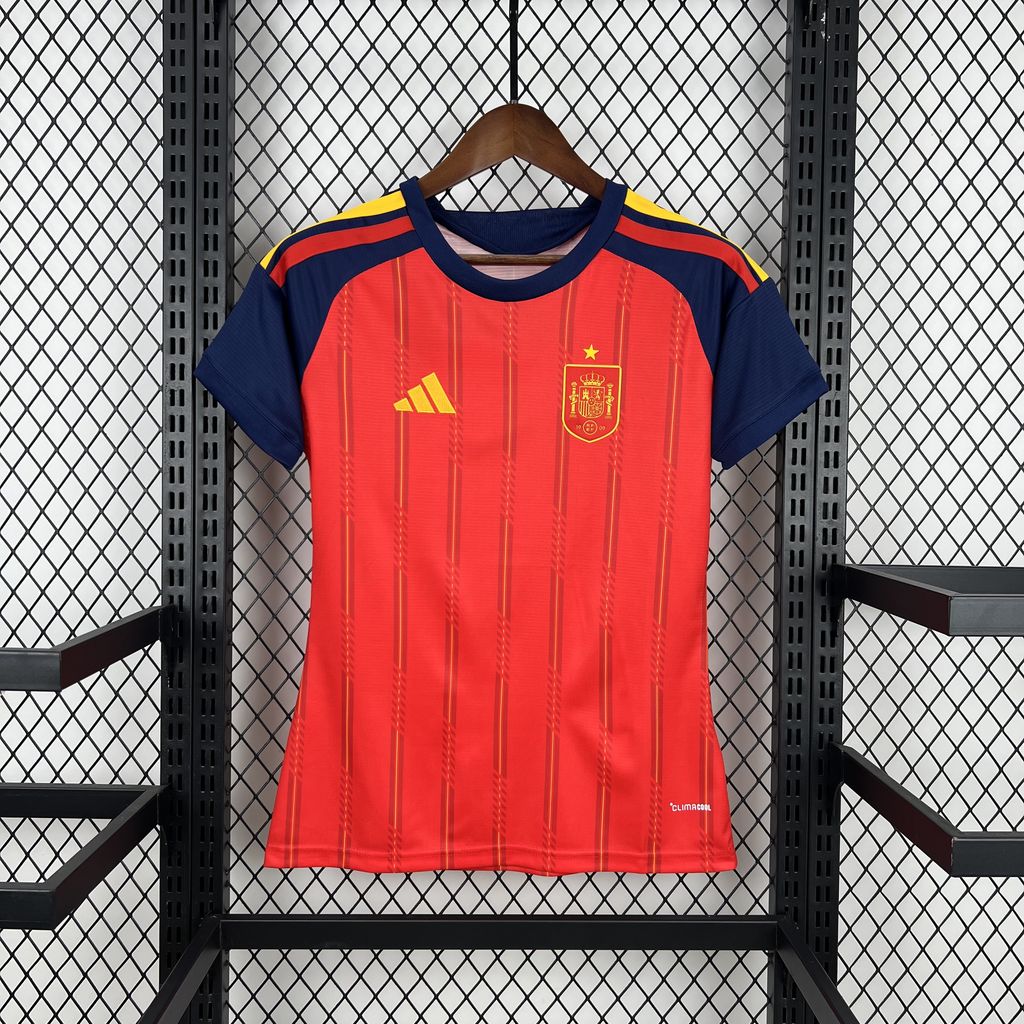 Espanha 2026 Camisola Principal Mundial – Mulher