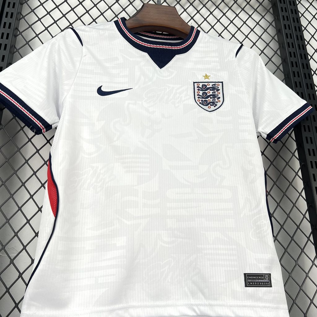 Inglaterra 2026 Conjunto Principal Mundial – Criança
