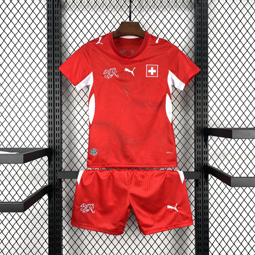 Suíça 2026 Conjunto Principal Mundial – Criança