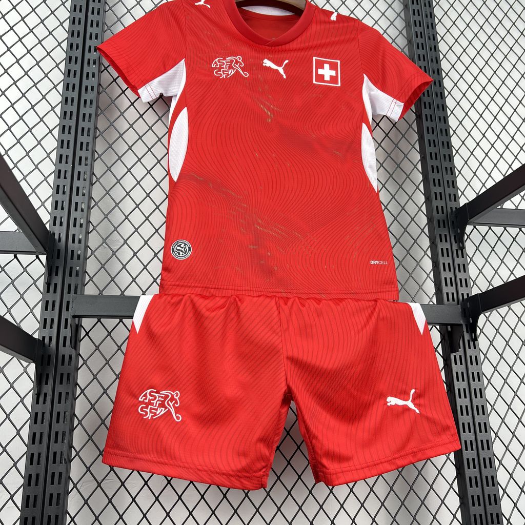Suíça 2026 Conjunto Principal Mundial – Criança