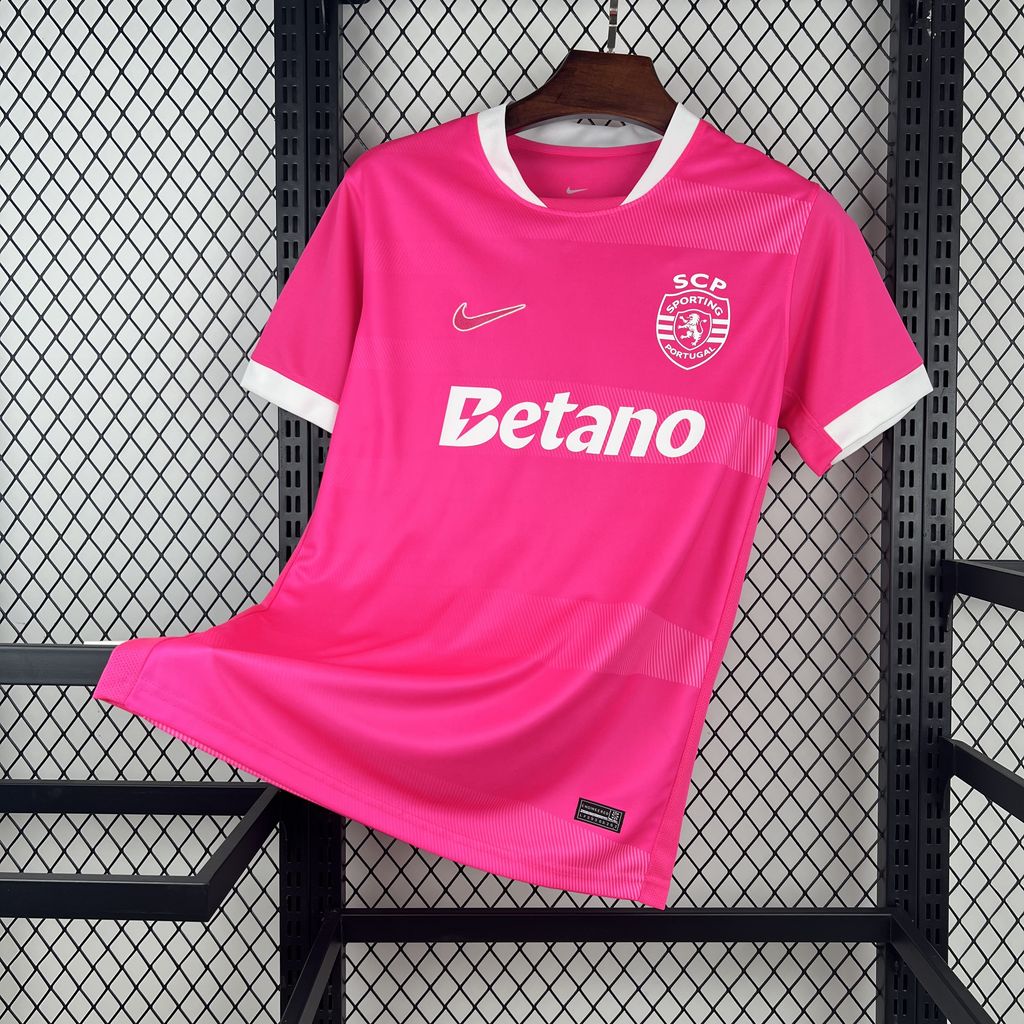 Sporting CP 2026/27 Camisola Rosa Outubro – Homem