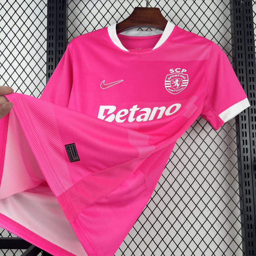 Sporting CP 2026/27 Camisola Rosa Outubro – Homem