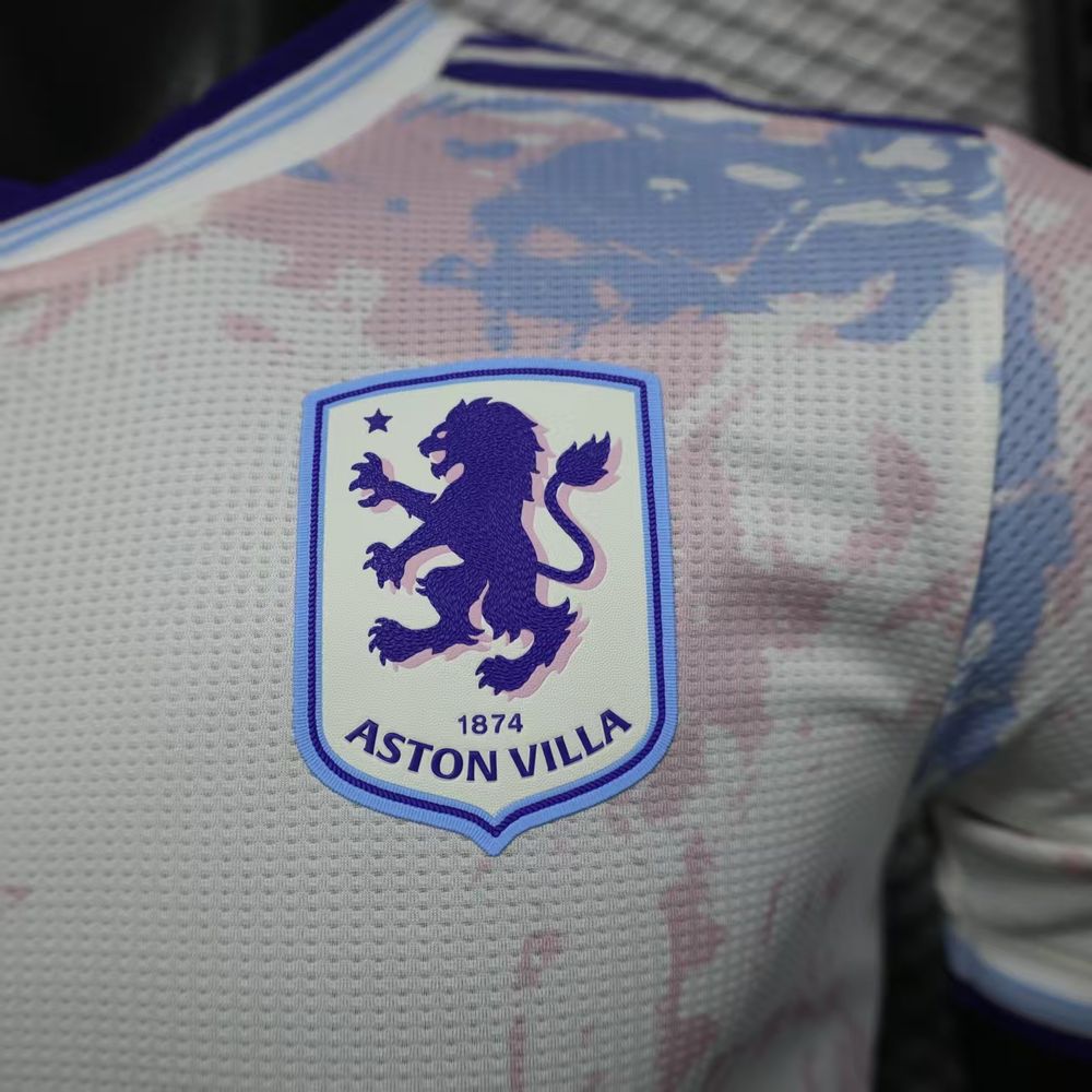 Aston Villa 2025/26 Camisola Terceira Versão Jogador – Homem