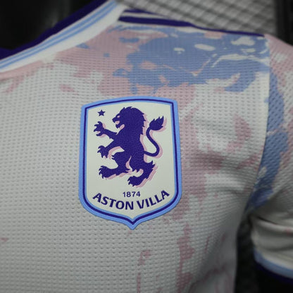 Aston Villa 2025/26 Camisola Terceira Versão Jogador – Homem