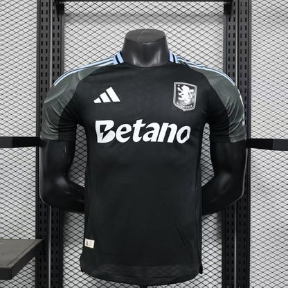 Aston Villa 2025/26 Camisola Alternativa Versão Jogador – Homem