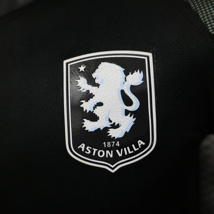 Aston Villa 2025/26 Camisola Alternativa Versão Jogador – Homem