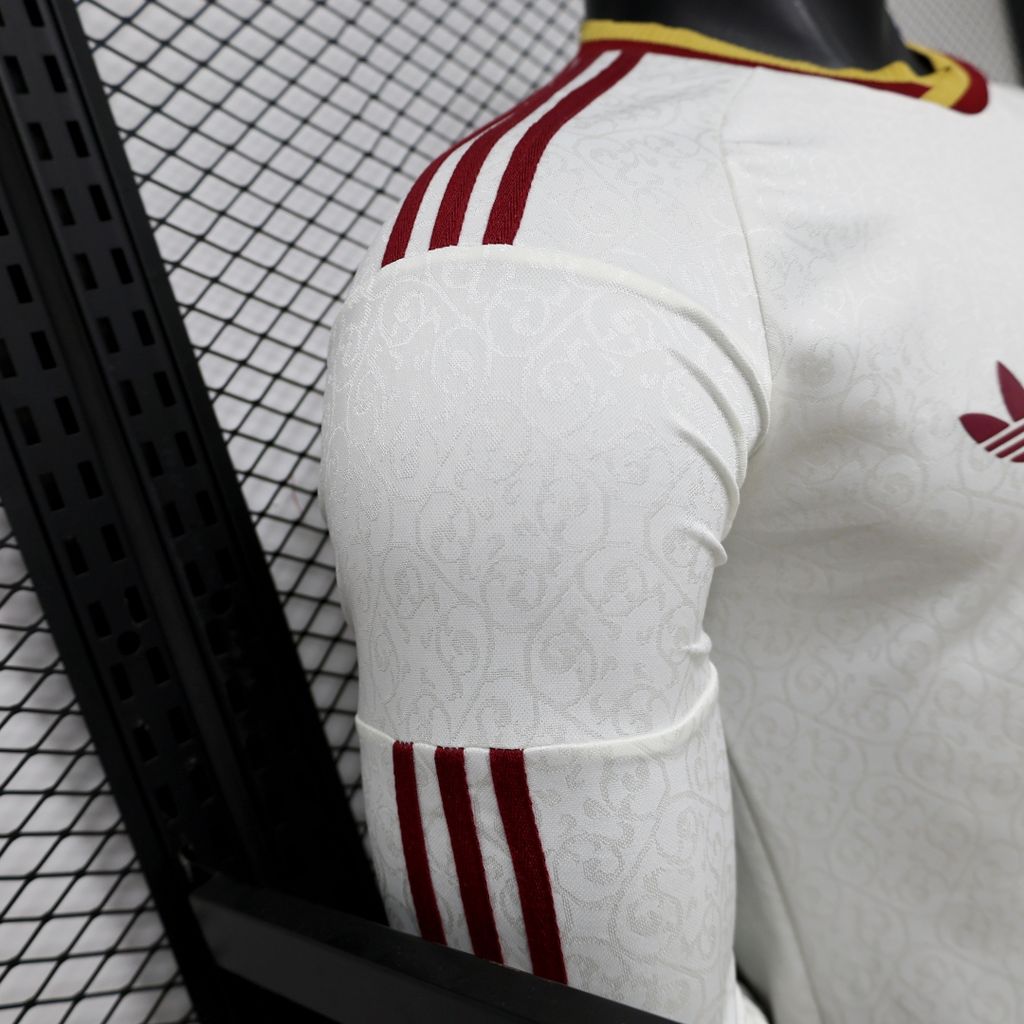 Espanha 2026 Camisola Alternativa Mundial de Manga Comprida Versão Jogador – Homem