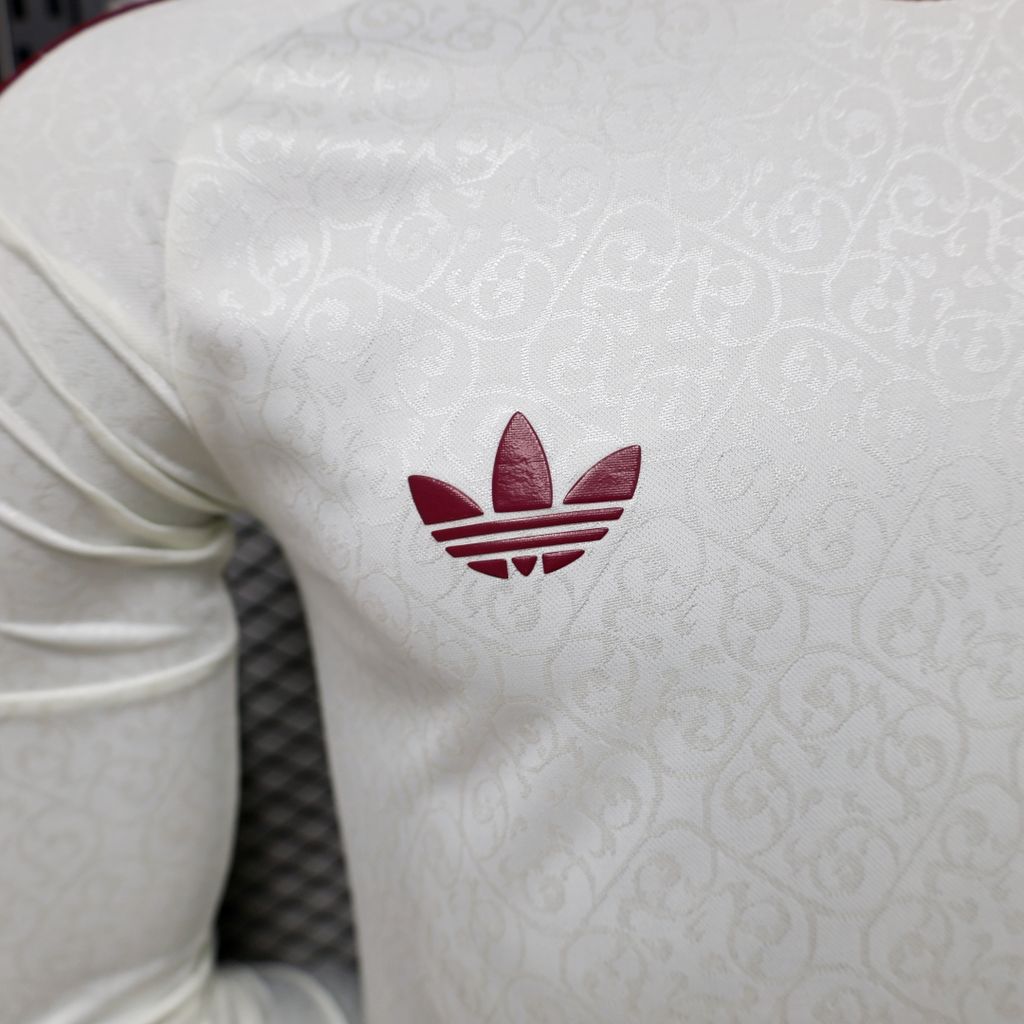Espanha 2026 Camisola Alternativa Mundial de Manga Comprida Versão Jogador – Homem