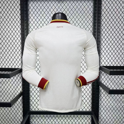 Espanha 2026 Camisola Alternativa Mundial de Manga Comprida Versão Jogador – Homem