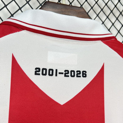 UD Almeria 2025/26 Camisola Vintage – Homem