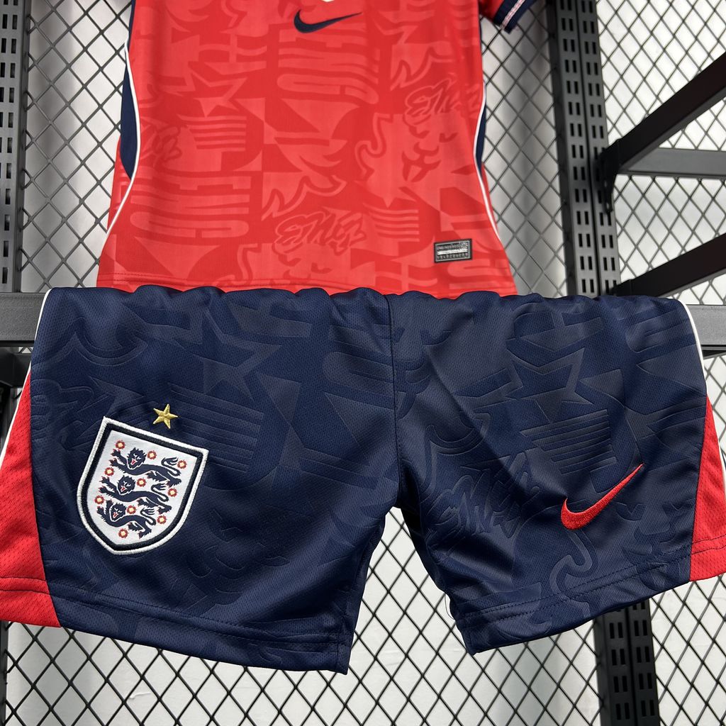 Inglaterra 2026 Conjunto Alternativo Mundial – Criança
