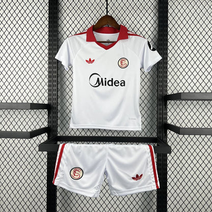 Sevilla FC 2025/26 Conjunto Vintage – Criança