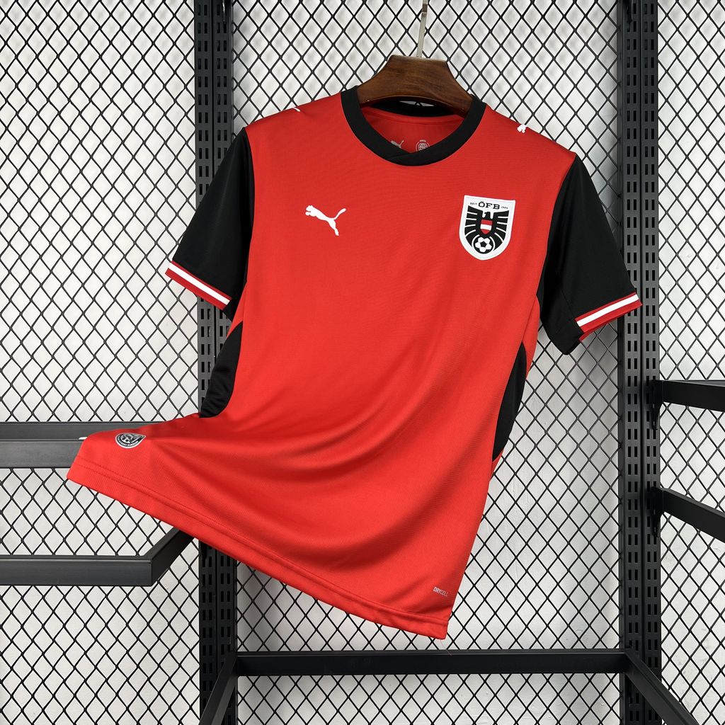 Áustria 2026 Camisola Principal Mundial – Homem