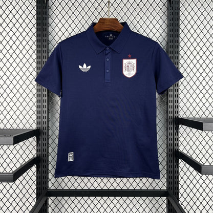 Espanha 2026 Camisola Polo Mundial – Homem