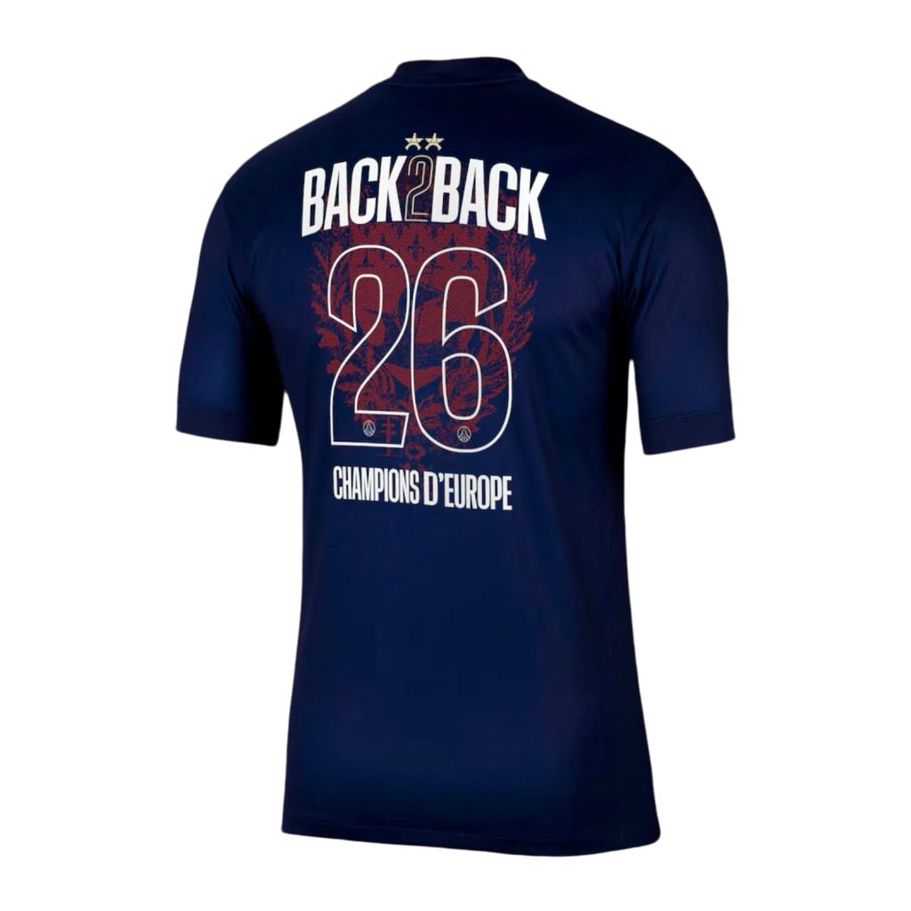Paris Saint-Germain 2025/26 Camisola Principal UCL Campeão – Homem