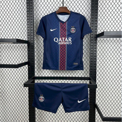 Paris Saint-Germain 2025/26 Conjunto Principal UCL – Criança