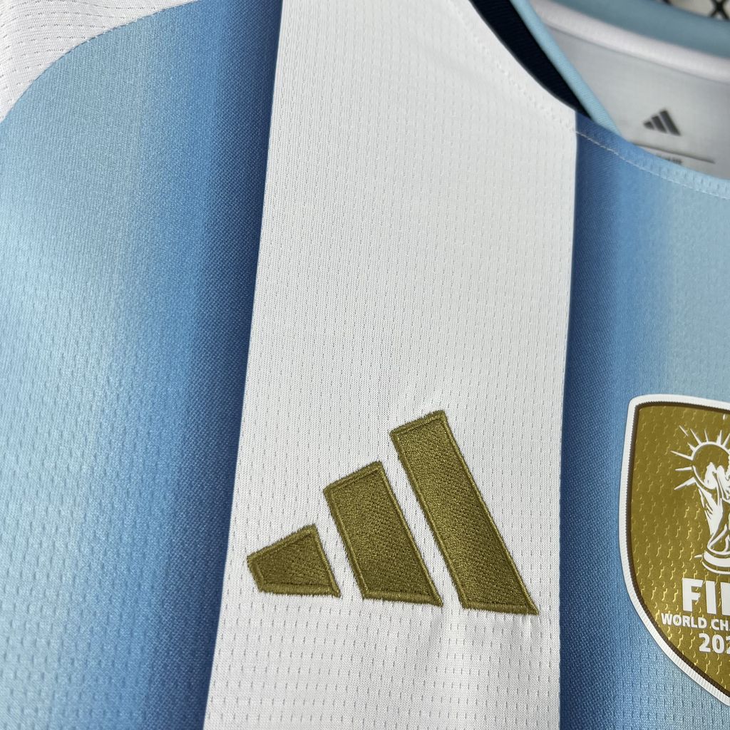 Argentina 2026 Camisola Principal Mundial de Manga Comprida – Homem