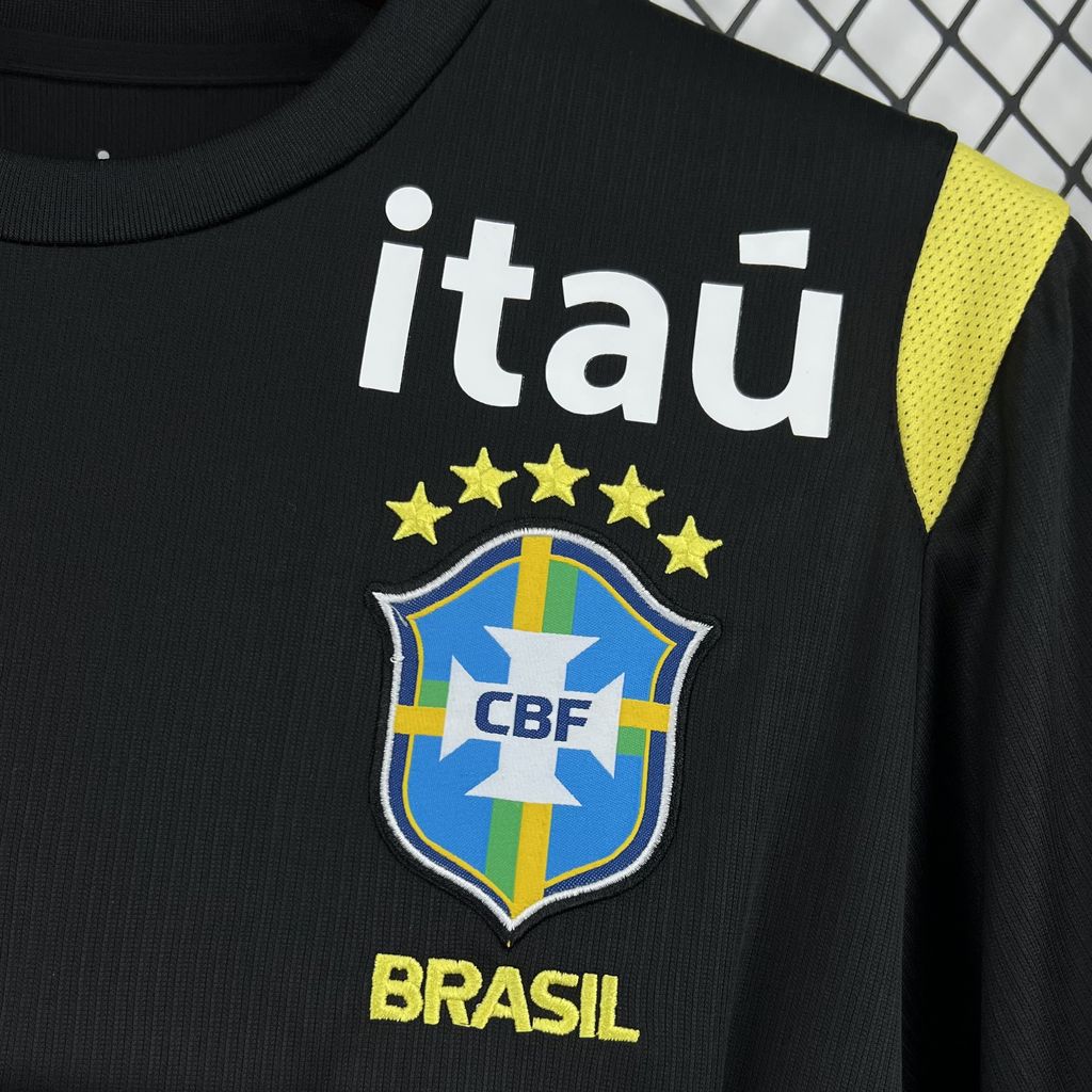 Brasil 2026 Camisola de Pré-Jogo Mundial – Homem