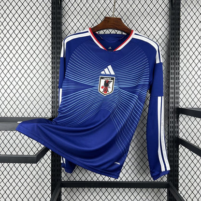 Japão 2026 Camisola Principal Mundial de Manga Comprida – Homem
