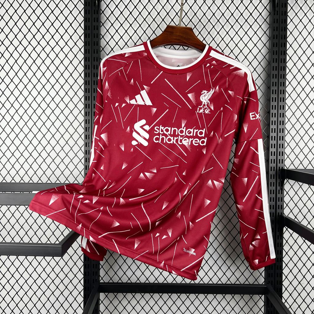 Liverpool 2026/27 Camisola Principal de Manga Comprida – Homem