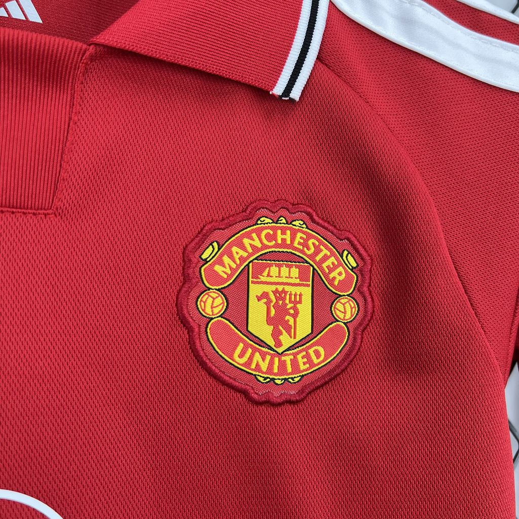 Manchester United 2026/27 Conjunto Principal – Criança