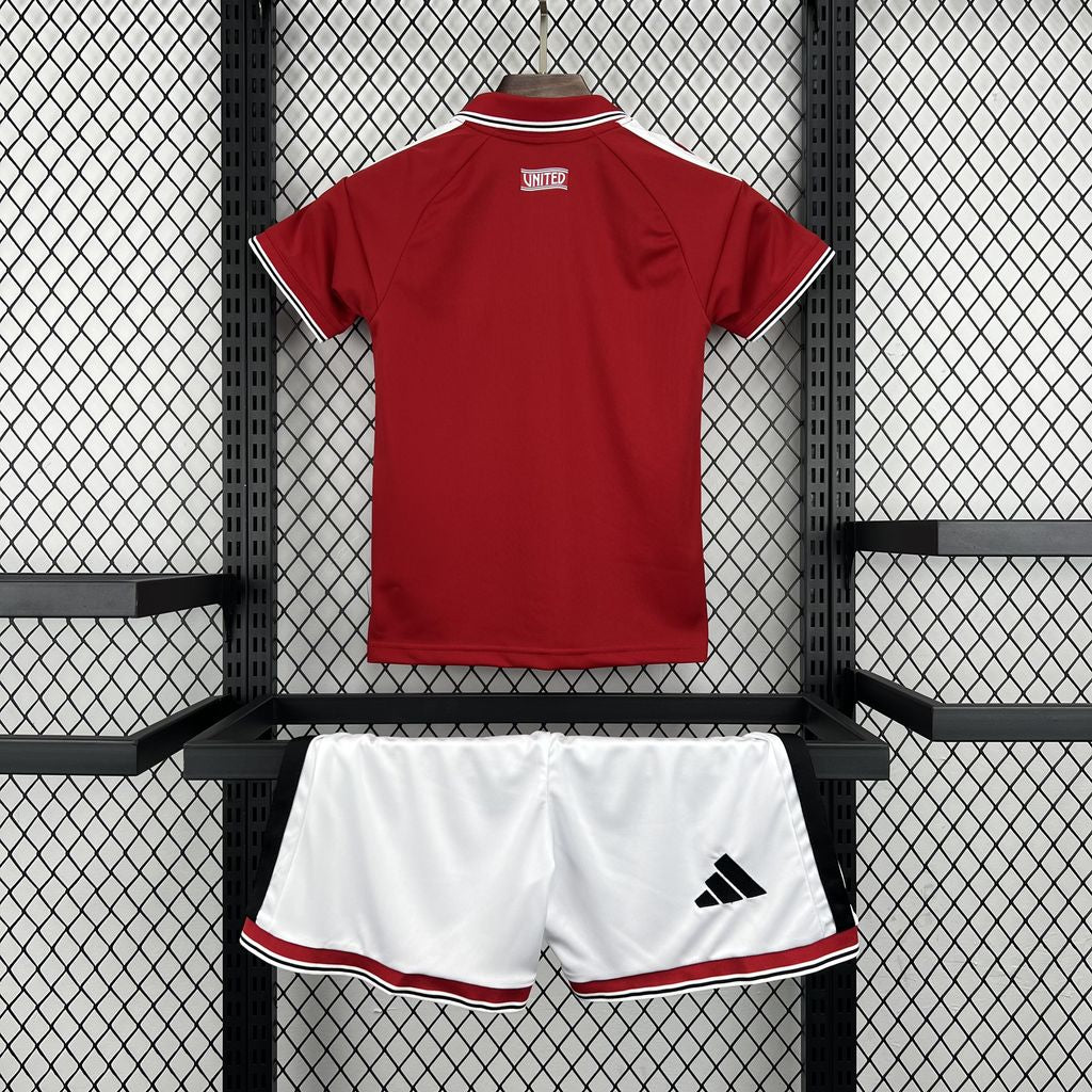 Manchester United 2026/27 Conjunto Principal – Criança