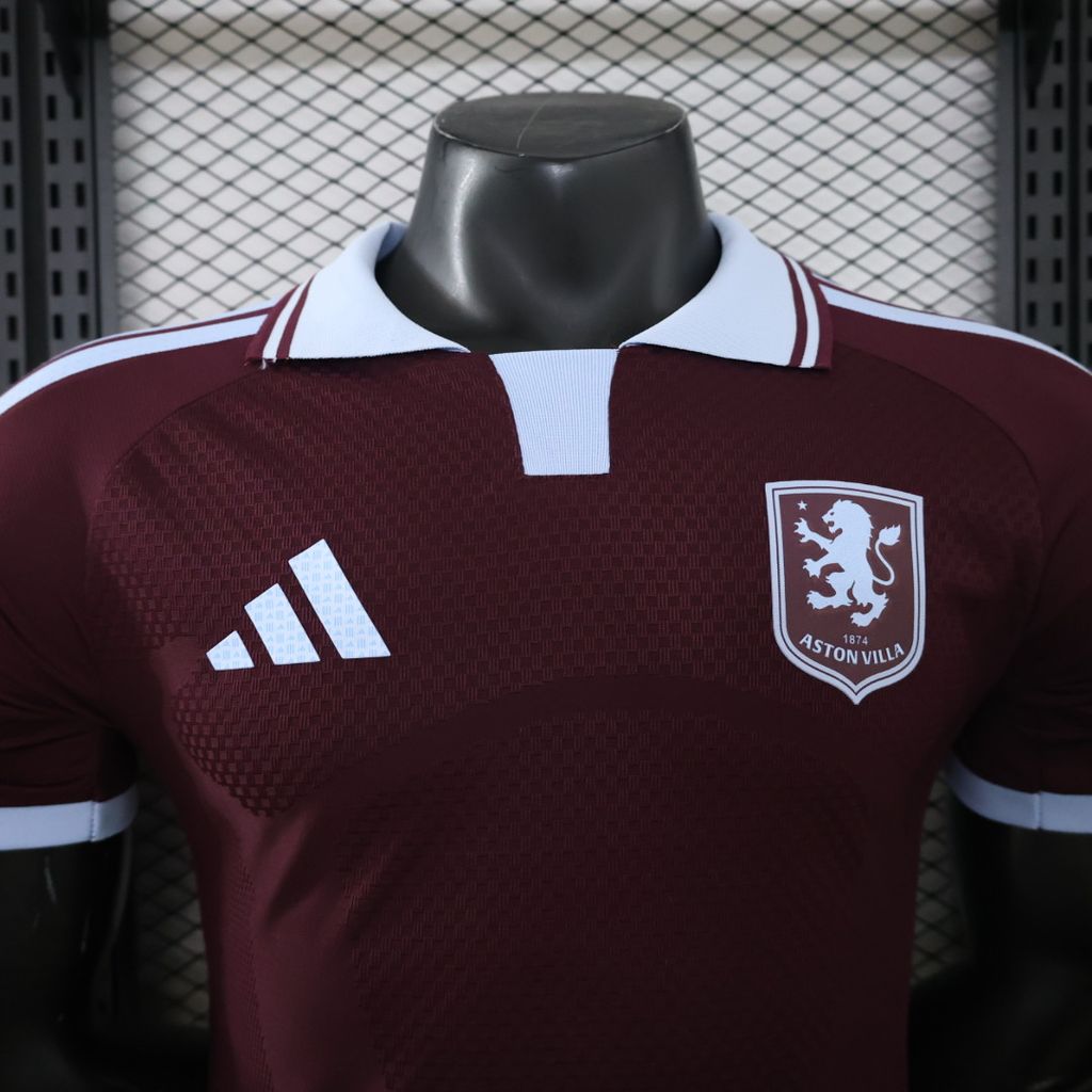 Aston Villa 2026/27 Camisola Principal Versão Jogador – Homem