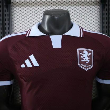 Aston Villa 2026/27 Camisola Principal Versão Jogador – Homem