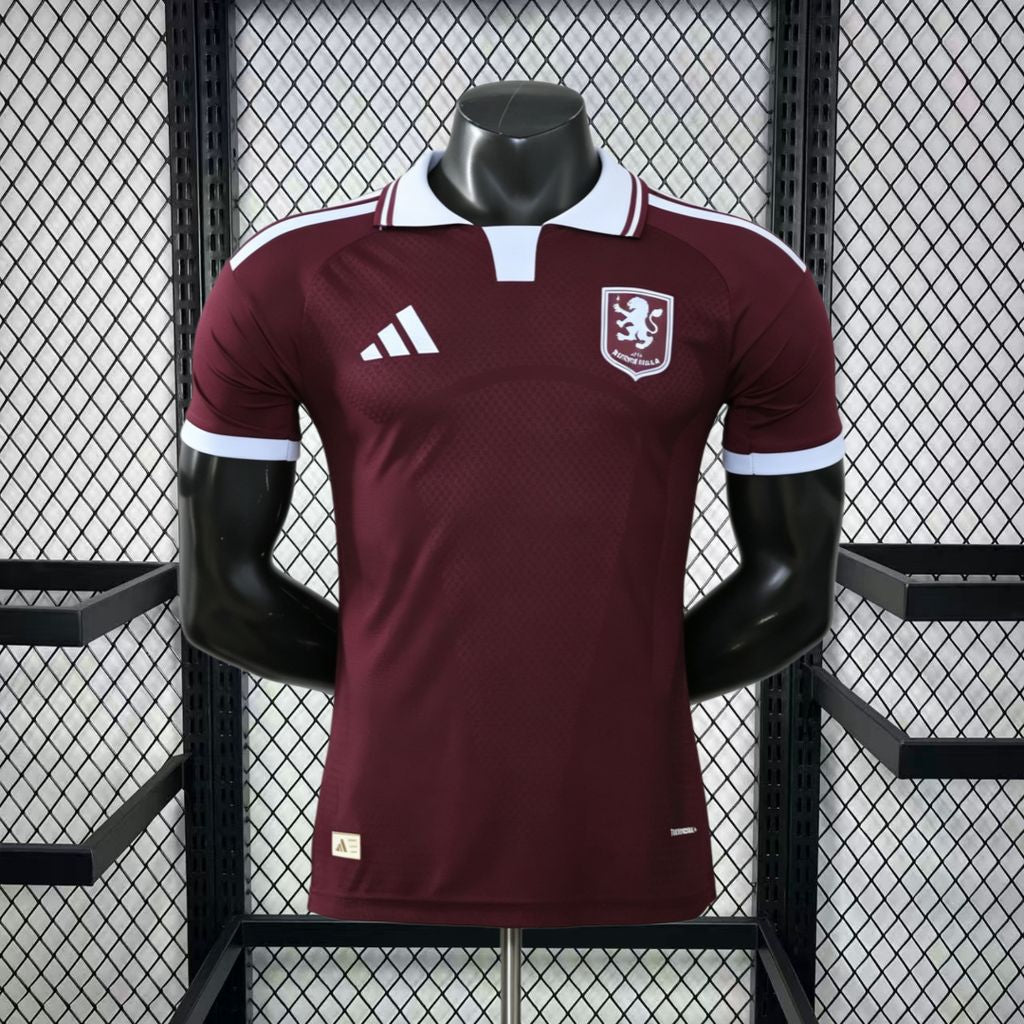 Aston Villa 2026/27 Camisola Principal Versão Jogador – Homem