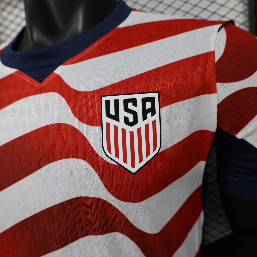 EUA 2026 Camisola Principal Mundial Versão Jogador – Homem