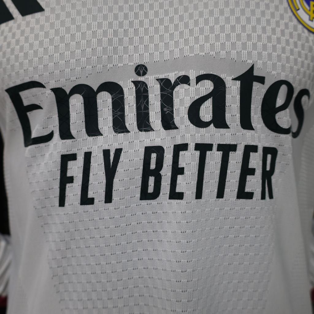 Real Madrid 2026/27 Camisola Principal de Manga Comprida Versão Jogador – Homem