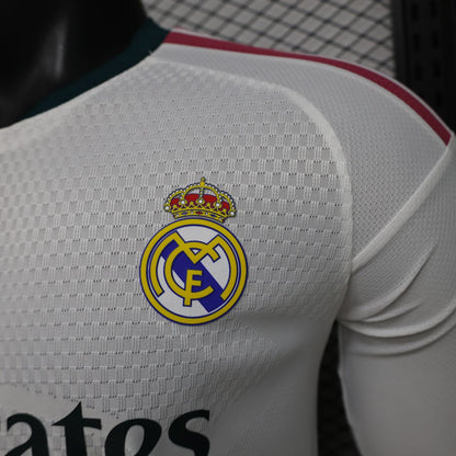 Real Madrid 2026/27 Camisola Principal de Manga Comprida Versão Jogador – Homem