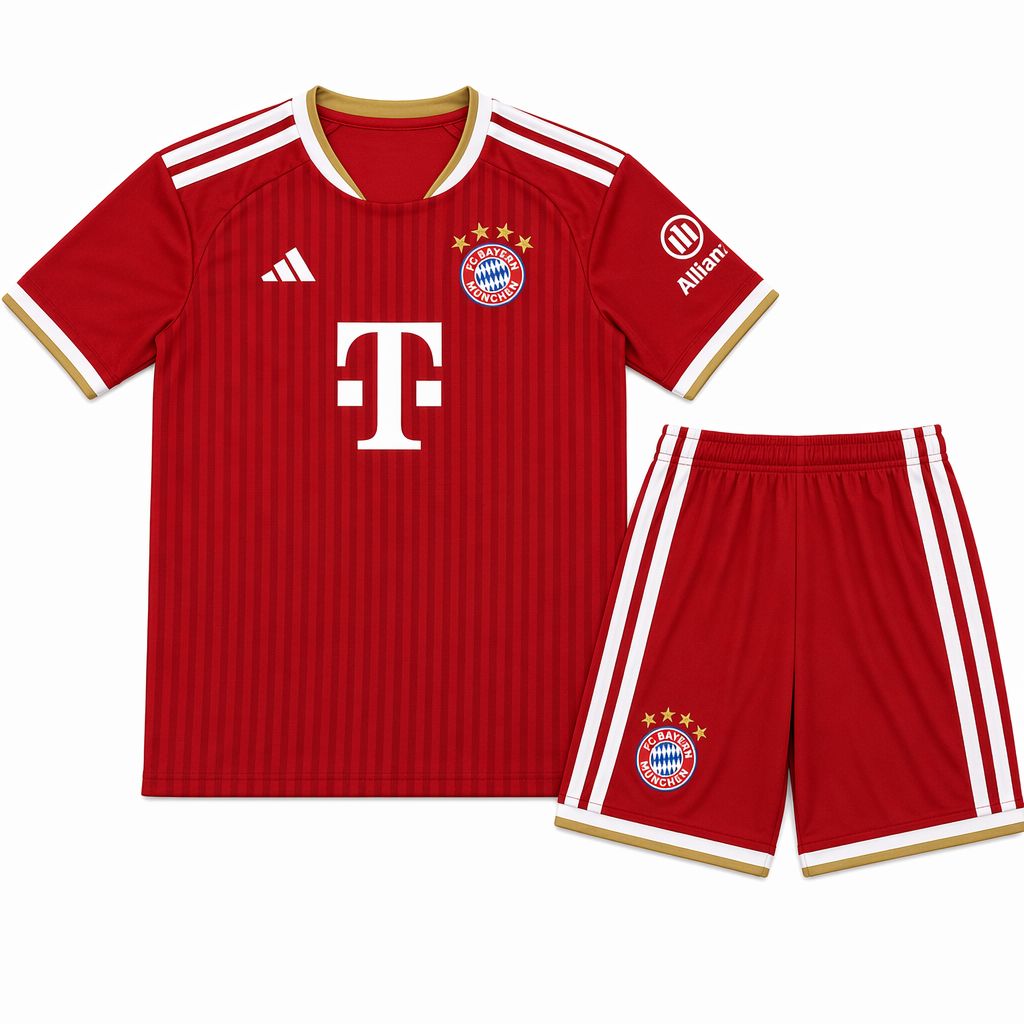 Bayern de Munique 2026/27 Conjunto Principal – Criança