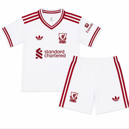 Liverpool 2026/27 Conjunto Alternativo – Criança