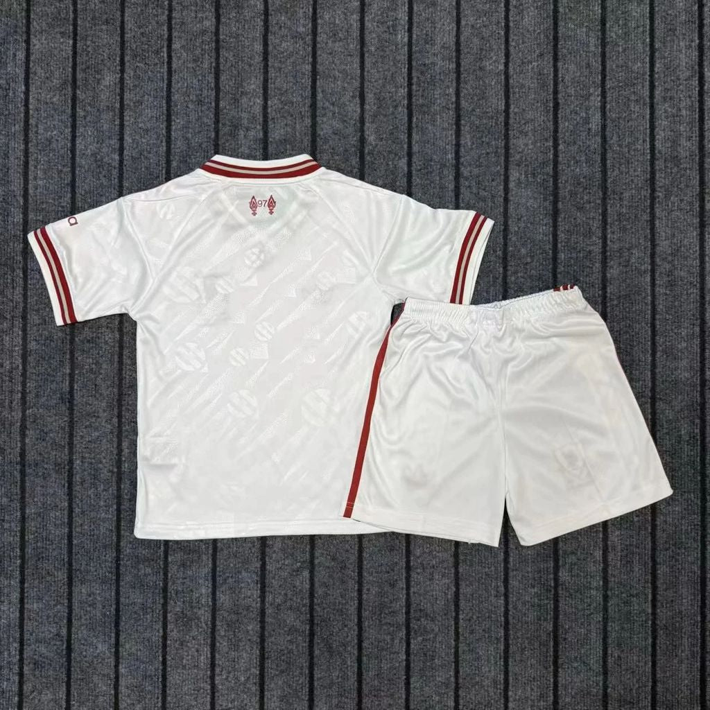 Liverpool 2026/27 Conjunto Alternativo – Criança