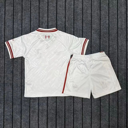 Liverpool 2026/27 Conjunto Alternativo – Criança