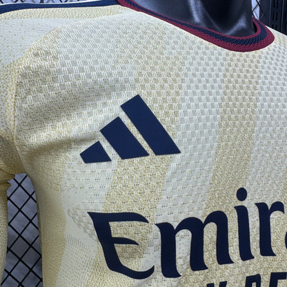 Arsenal 2026/27 Camisola Alternativa de Manga Comprida Versão Jogador – Homem