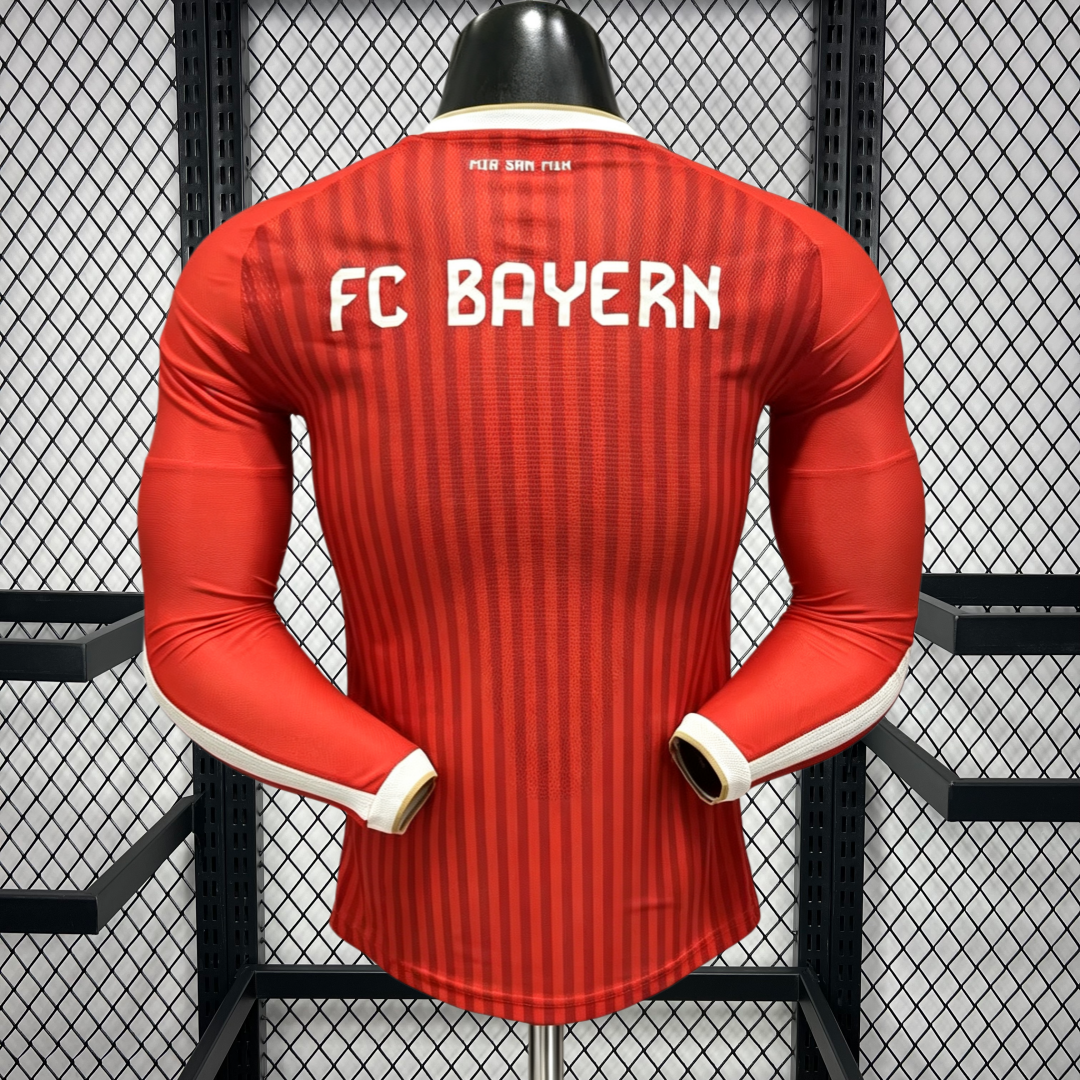 Bayern de Munique 2026/27 Camisola Principal de Manga Comprida Versão Jogador – Homem