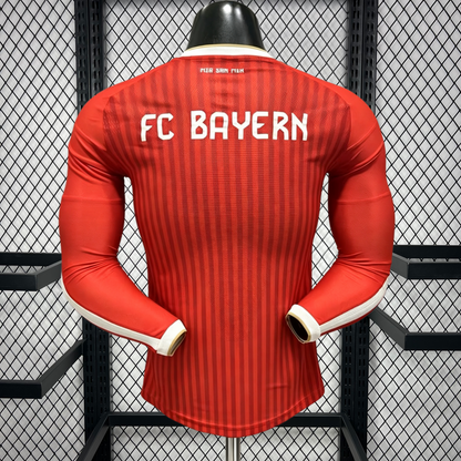 Bayern de Munique 2026/27 Camisola Principal de Manga Comprida Versão Jogador – Homem