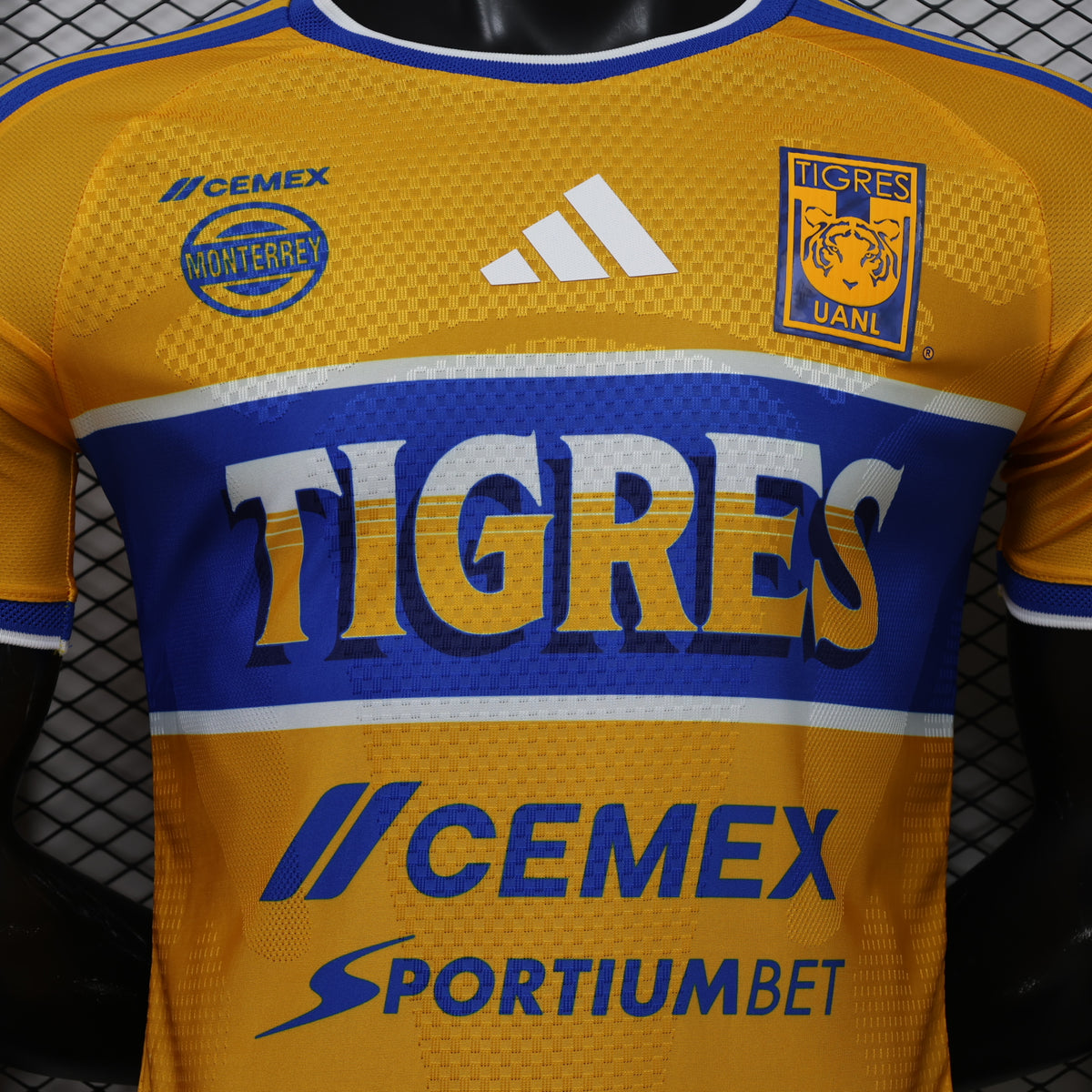 Tigres UANL 2026/27 Camisola Principal Versão Jogador – Homem