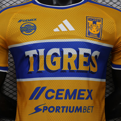 Tigres UANL 2026/27 Camisola Principal Versão Jogador – Homem