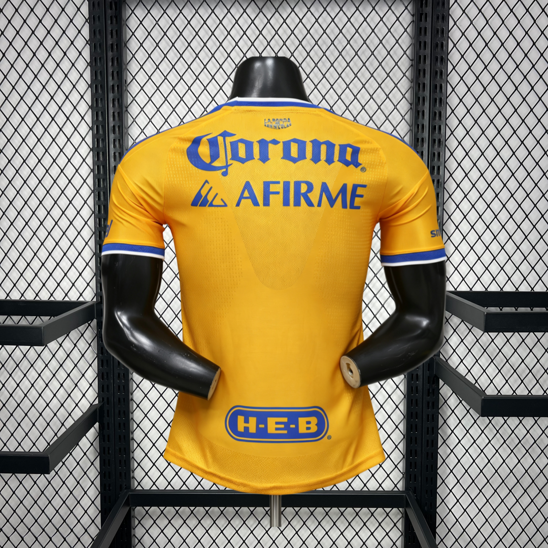 Tigres UANL 2026/27 Camisola Principal Versão Jogador – Homem