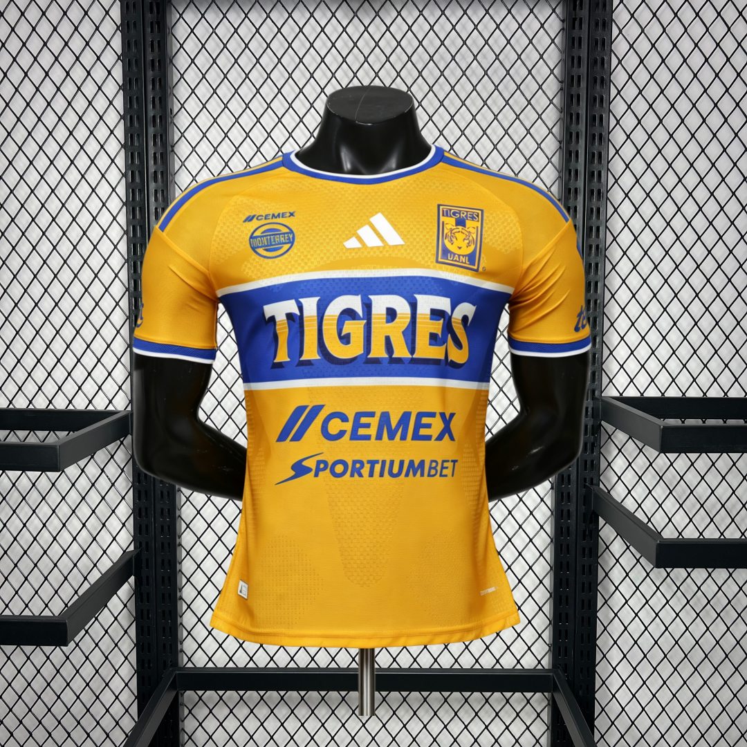 Tigres UANL 2026/27 Camisola Principal Versão Jogador – Homem