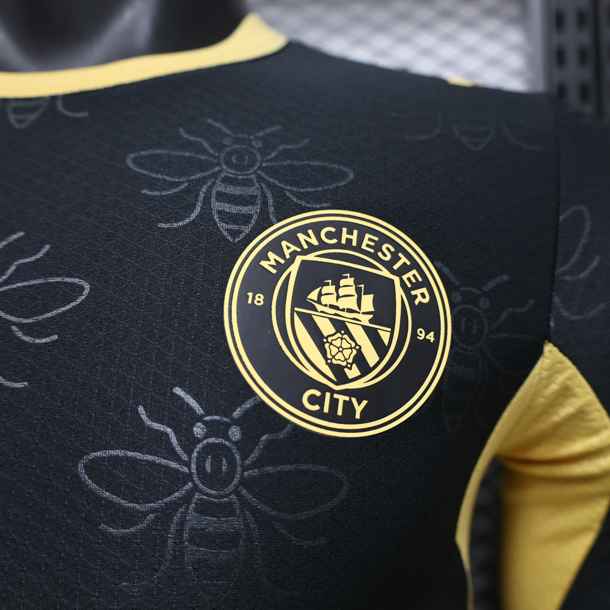 Manchester City 2026/27 Camisola Alternativa de Manga Comprida Versão Jogador – Homem