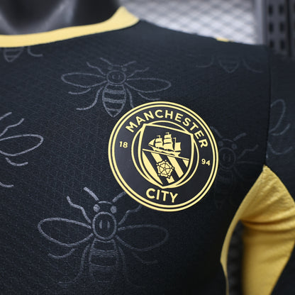 Manchester City 2026/27 Camisola Alternativa de Manga Comprida Versão Jogador – Homem