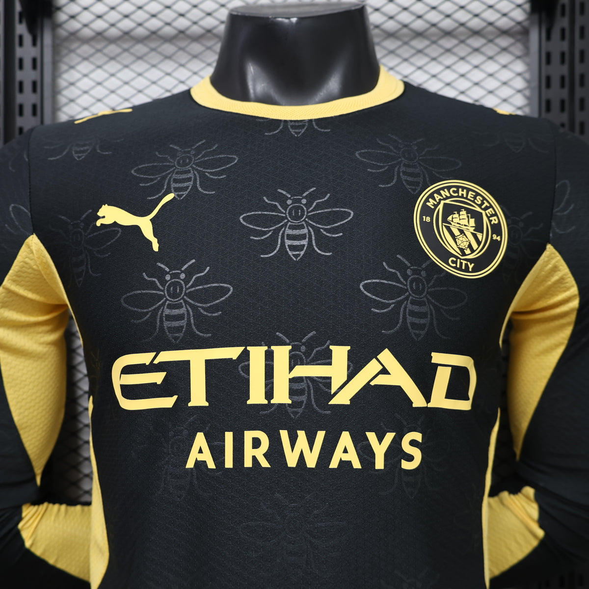 Manchester City 2026/27 Camisola Alternativa de Manga Comprida Versão Jogador – Homem