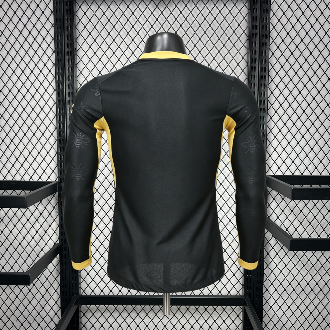 Manchester City 2026/27 Camisola Alternativa de Manga Comprida Versão Jogador – Homem