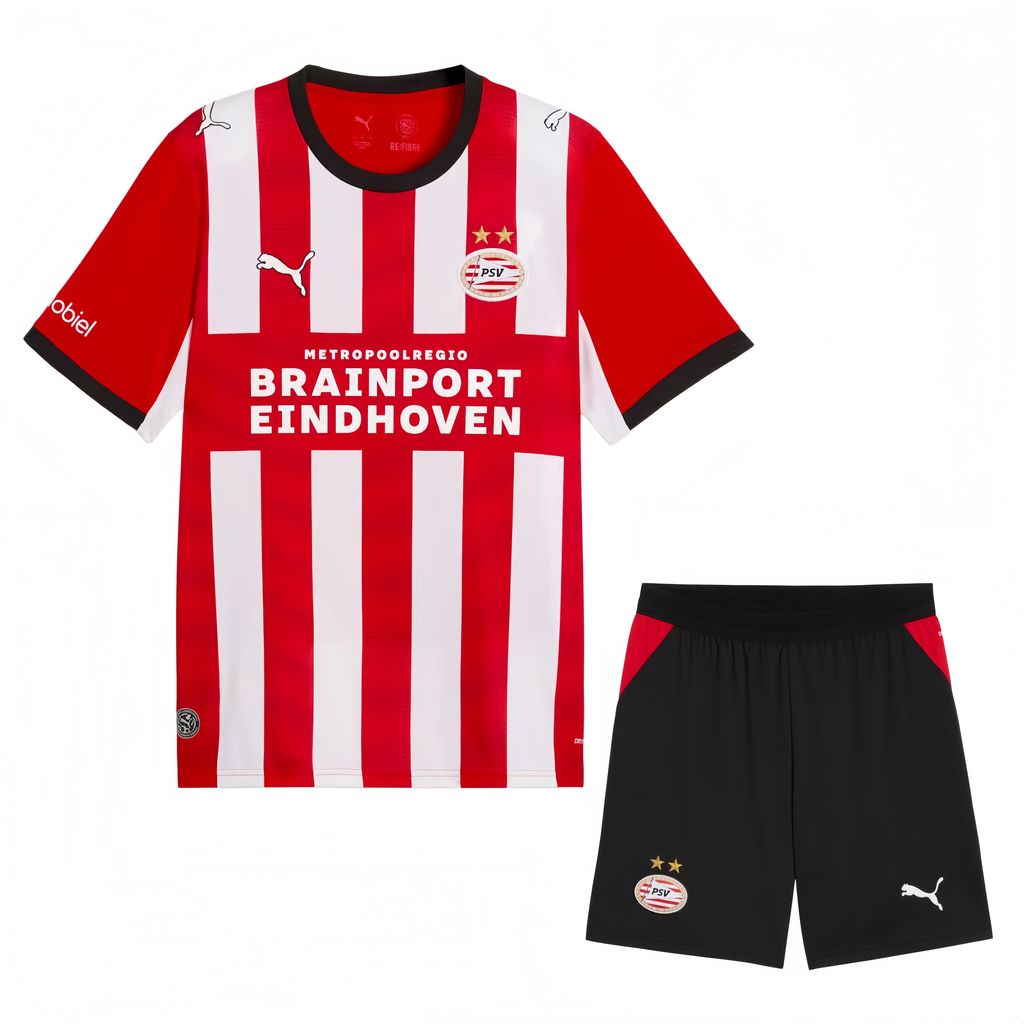 PSV Eindhoven 2026/27 Conjunto Principal – Criança