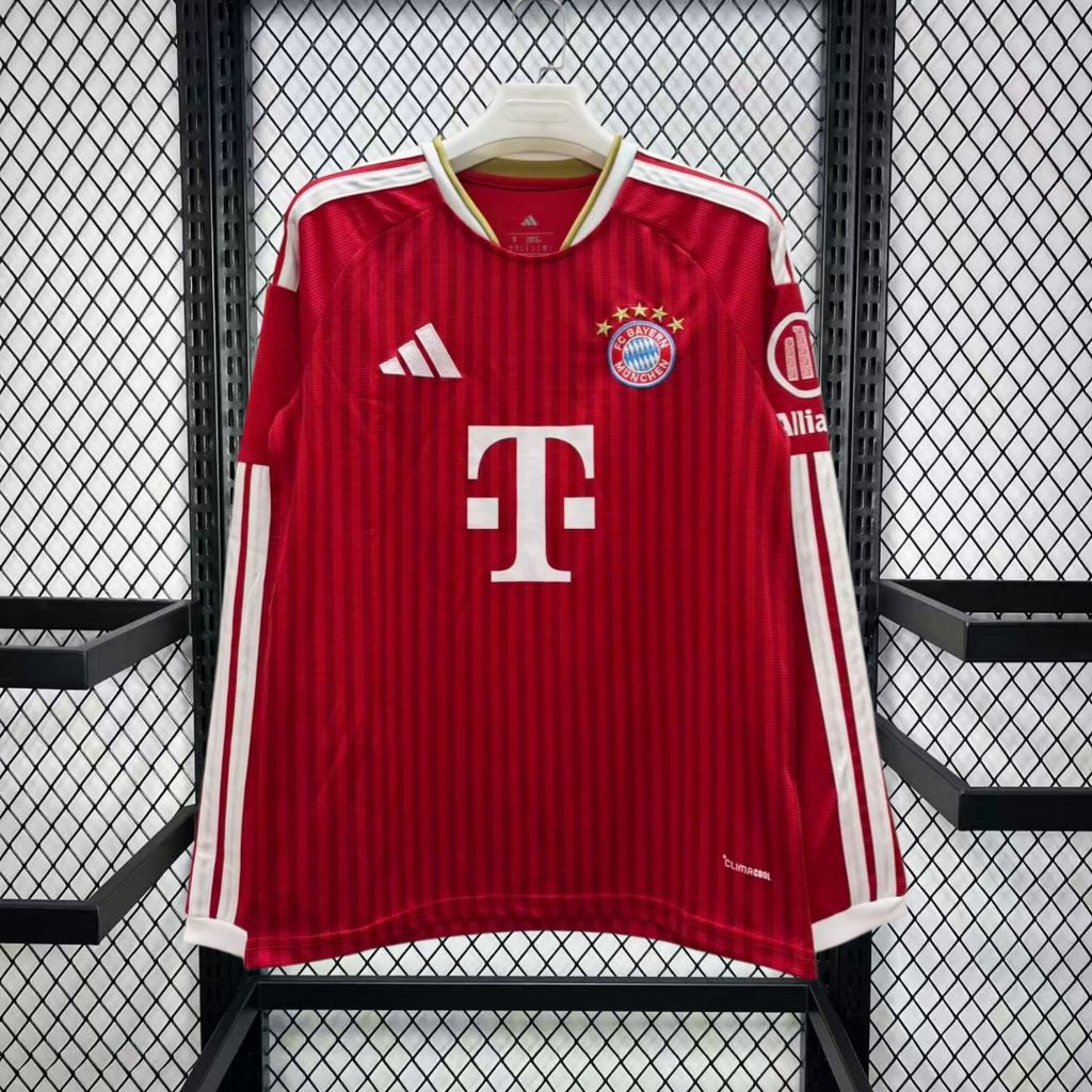Bayern de Munique 2026/27 Camisola Principal de Manga Comprida – Homem