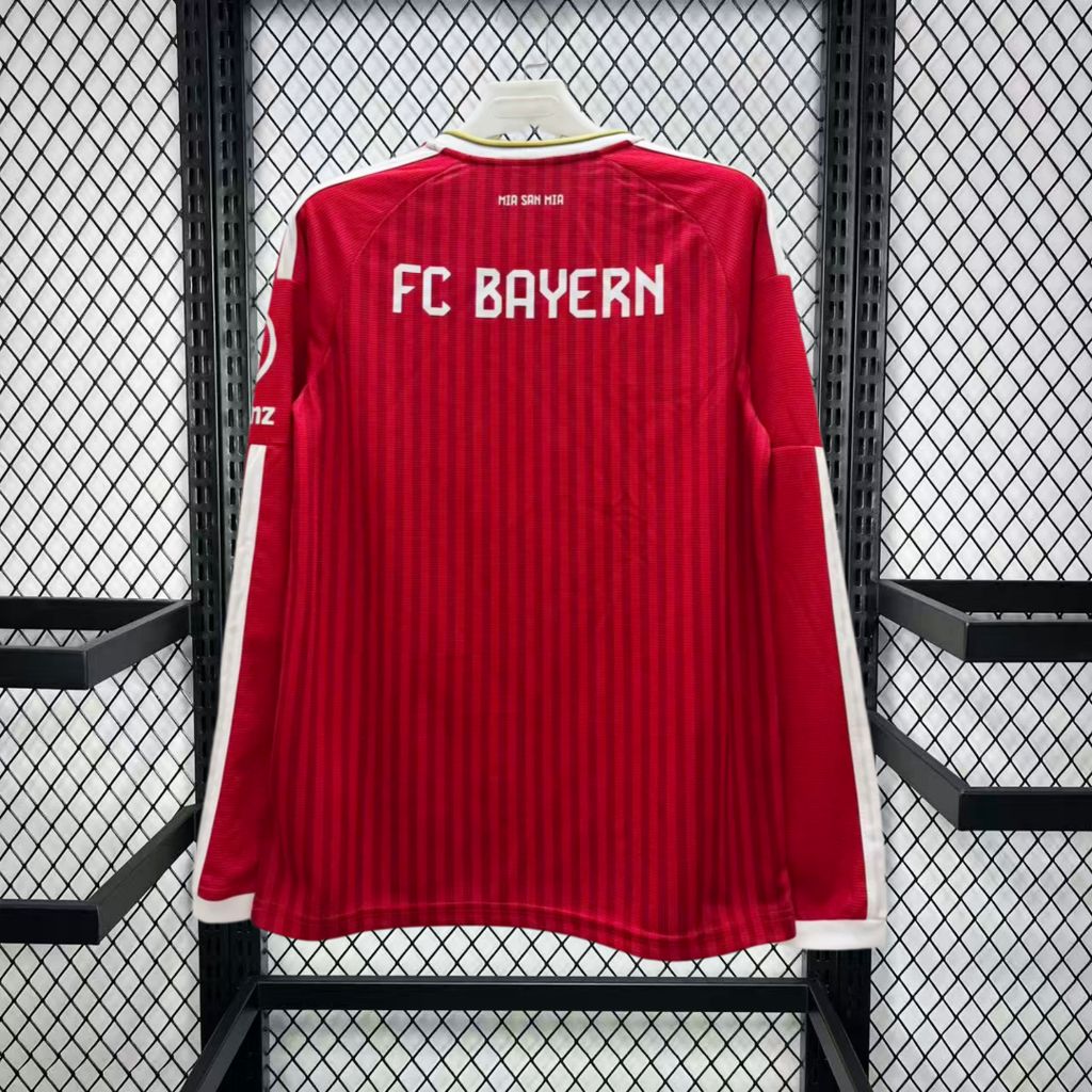 Bayern de Munique 2026/27 Camisola Principal de Manga Comprida – Homem